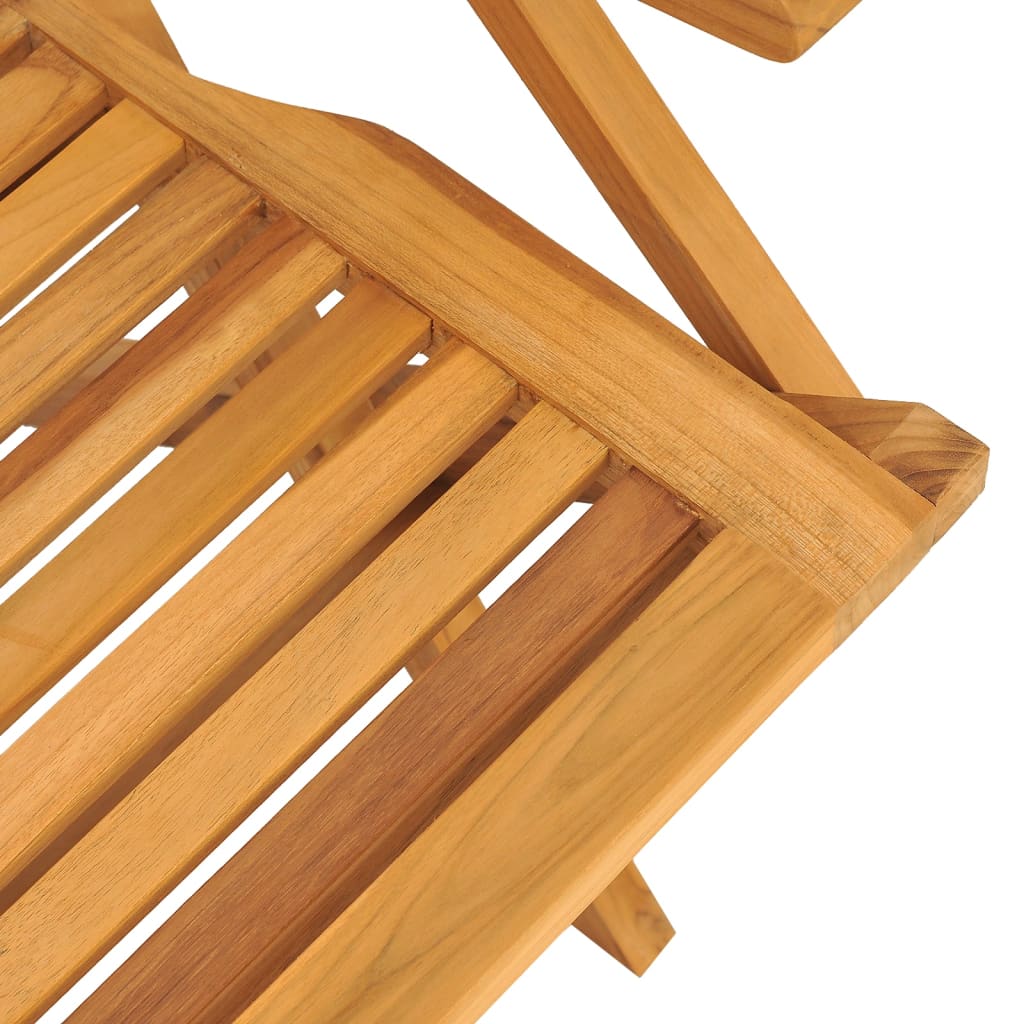 NNEVL Folding Garden Chairs 8 pcs 56x63x90 cm Solid Wood Teak-3