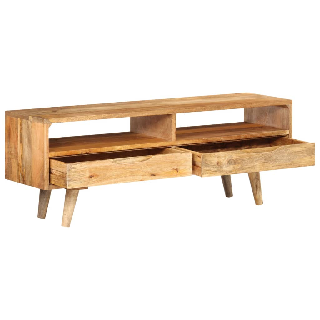 NNEVL TV Cabinet 140x30x41 cm Solid Wood Mango-1