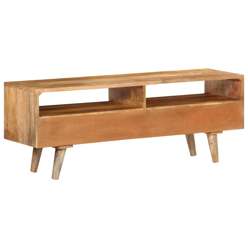 NNEVL TV Cabinet 140x30x41 cm Solid Wood Mango-3