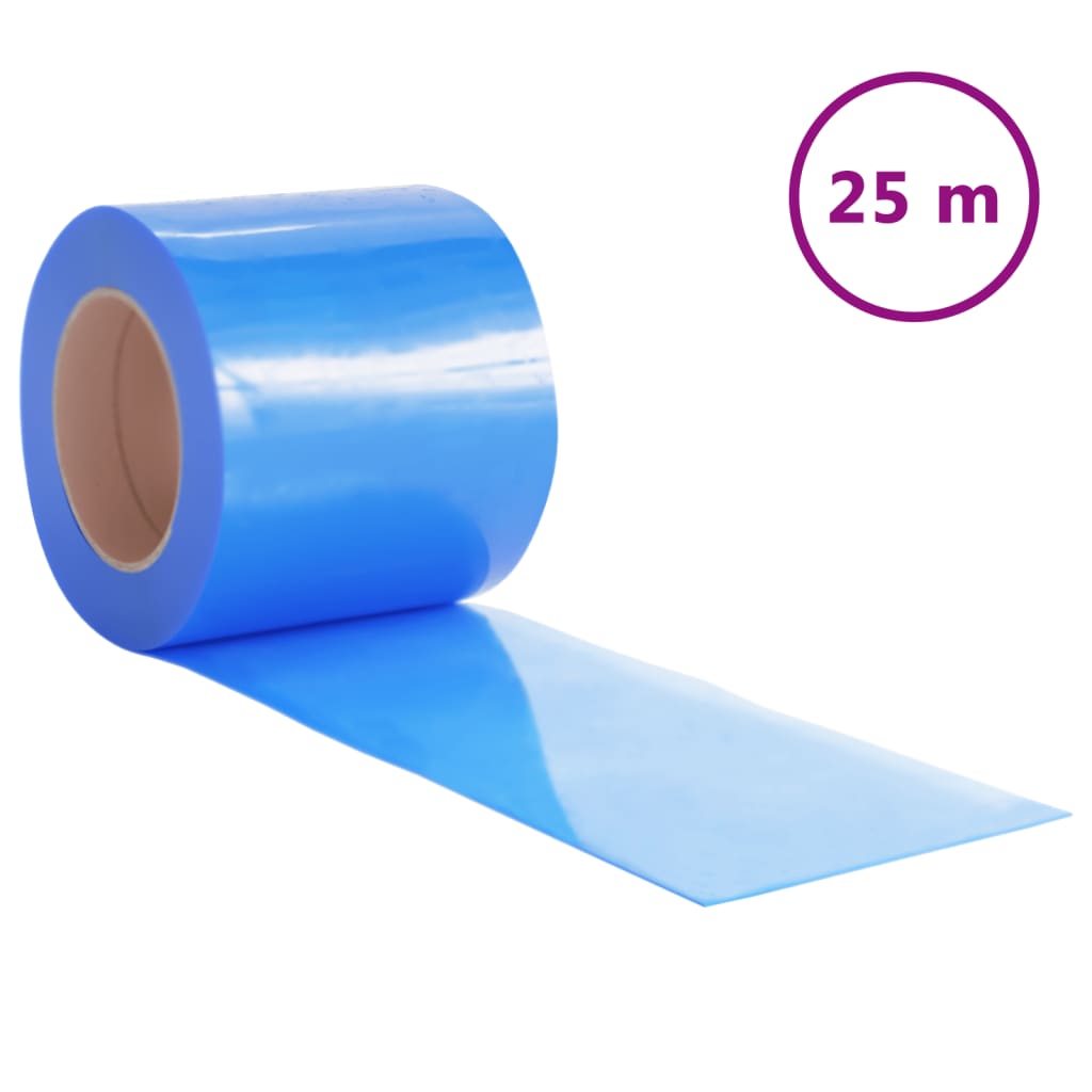 NNEVL Door Curtain Blue 200 mmx1.6 mm 25 m PVC-1
