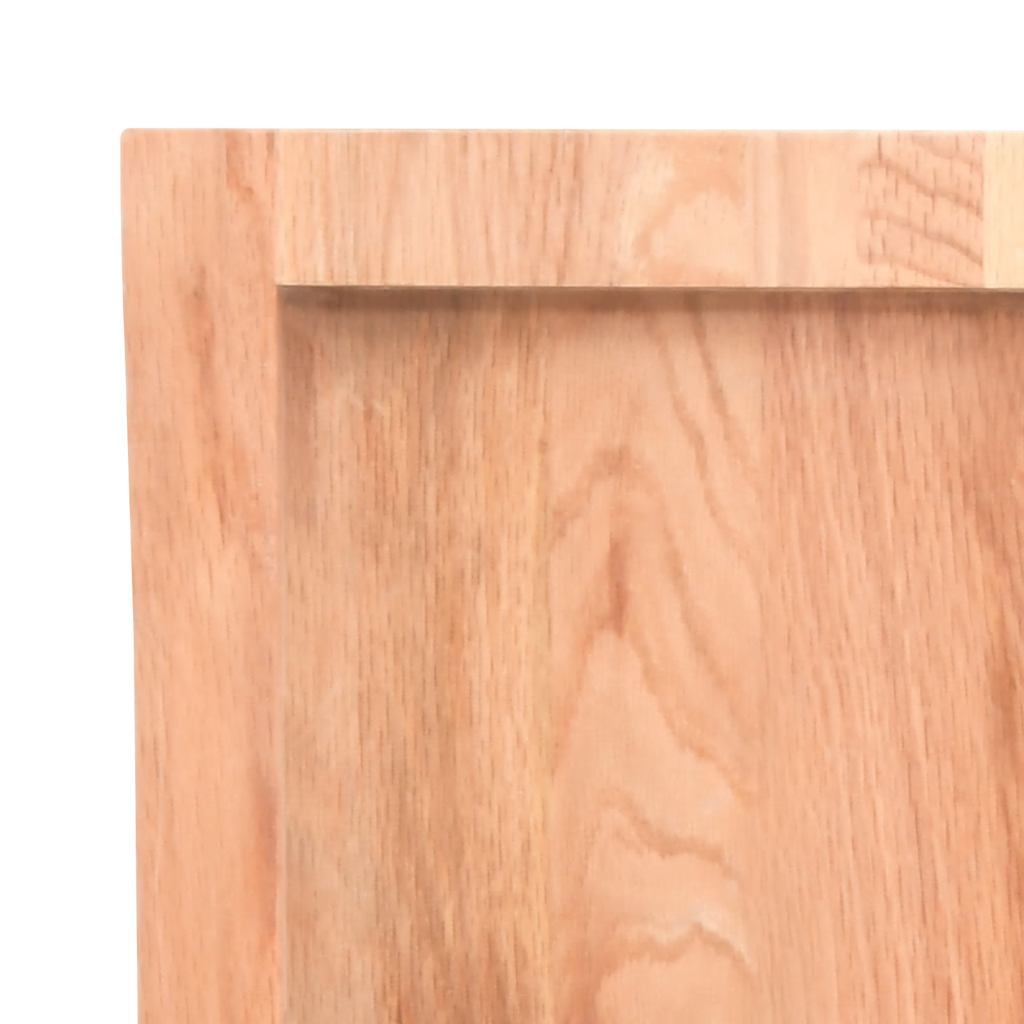 NNEVL Table Top Light Brown 140x60x(2-4)cm Treated Solid Wood Live Edge-4
