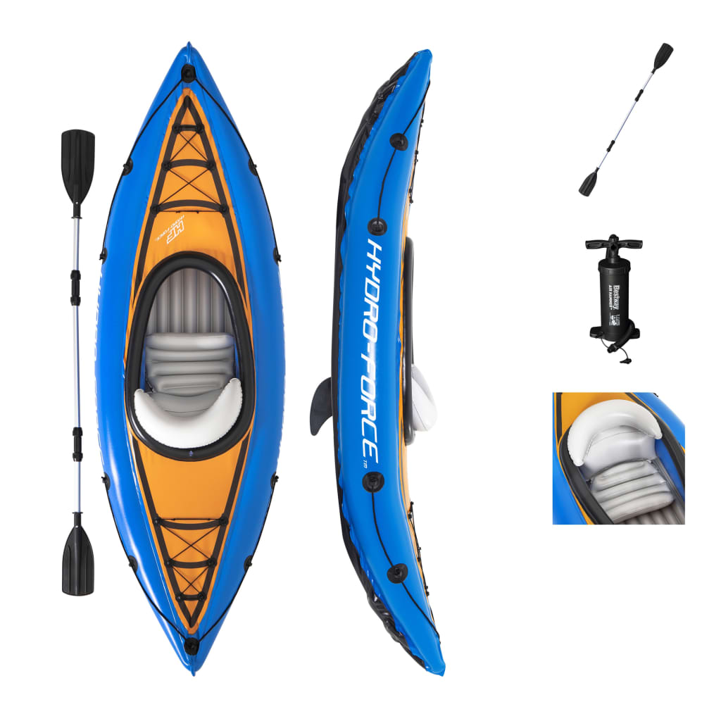 NNEVL Bestway Hydro-Force 1 Person Inflatable Kayak-1