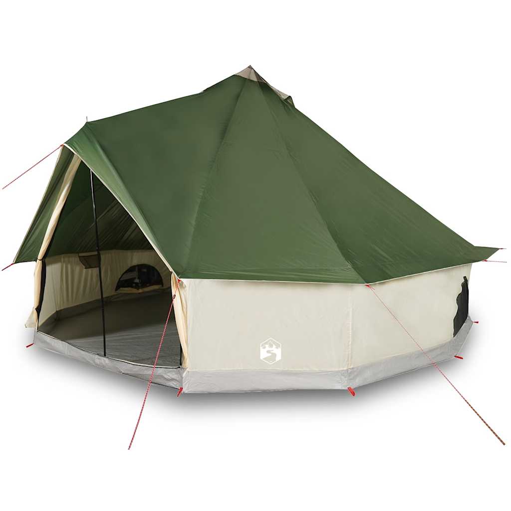 NNEVL Family Tent Tipi 10-Person Green Waterproof-3