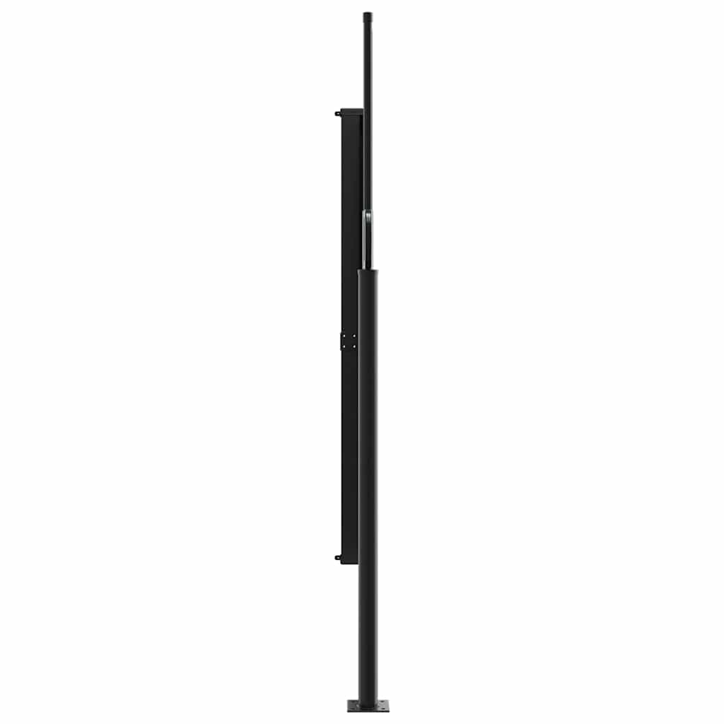 NNEVL Retractable Side Awning Black 160x500 cm-3