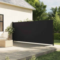 NNEVL Retractable Side Awning Black 160x500 cm-0