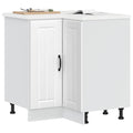 NNEVL Kitchen Corner Base Cabinet Lucca White Engineered Wood-0