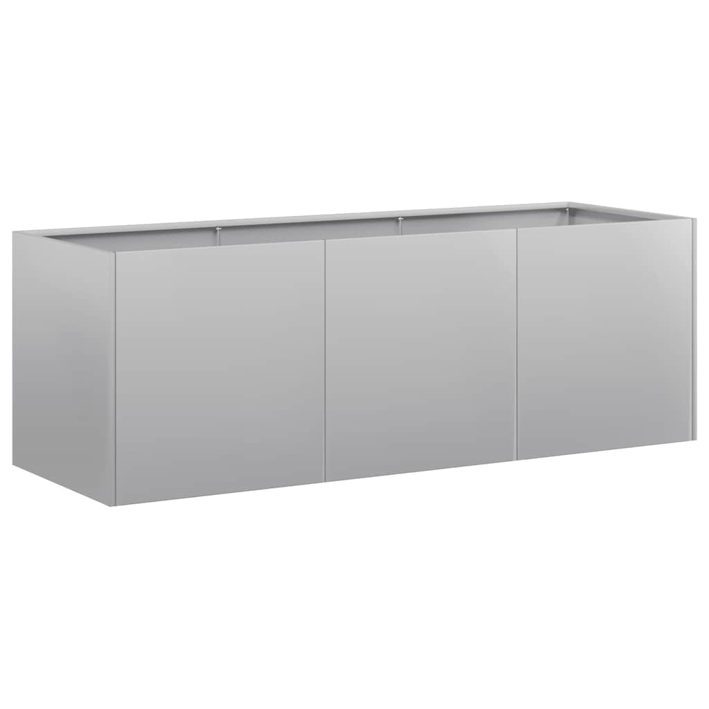 NNEVL Planter 120x40x40 cm Galvanised Steel-1