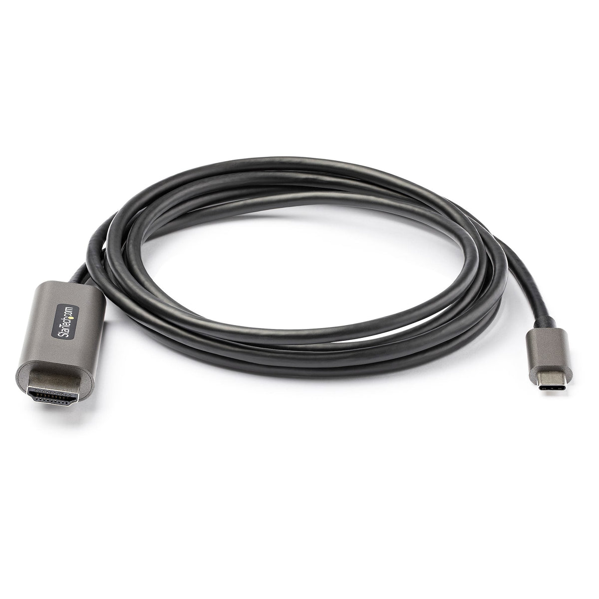 Star Tech 6ft (2m) USB C to HDMI Cable 4K 60Hz w/ HDR10 - Ultra HD USB Type-C to 4K HDMI 2.0b Video Adapter Cable - USB-C to HDMI HDR Monitor/Display Converter - DP 1.4 Alt Mode HBR3
