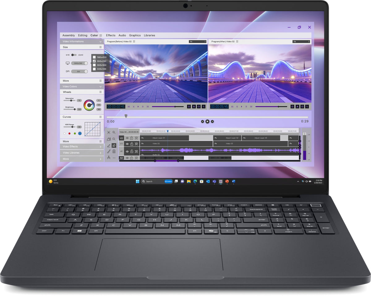 Dell Pro Max 16 MC16250 Intel Core Ultra 7 265H Mobile workstation 40.6 cm (16") Touchscreen Full HD+ 32 GB DDR5-SDRAM 1 TB SSD NVIDIA RTX PRO 1000 Blackwell Wi-Fi 6E (802.11ax) Windows 11 P