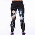 Digital Print High Waist Leggings