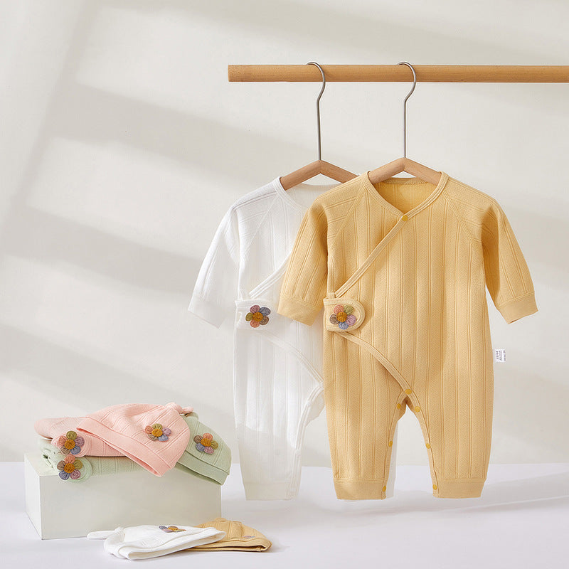 Newborn Butterfly Jumpsuit - Pure Cotton Baby Clothes