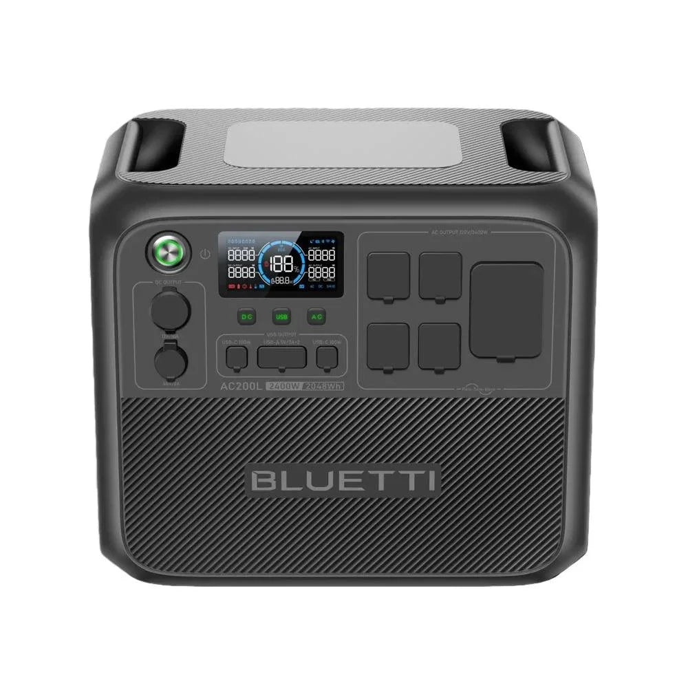 BLUETTI 【RENEW 】AC200L 2048Wh 2400W Portable Power Station Solar Generator High-Capacity Reliable Energy for Home Outdoor-1