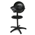 NNEDSZ Portable Electric BBQ With Stand-0