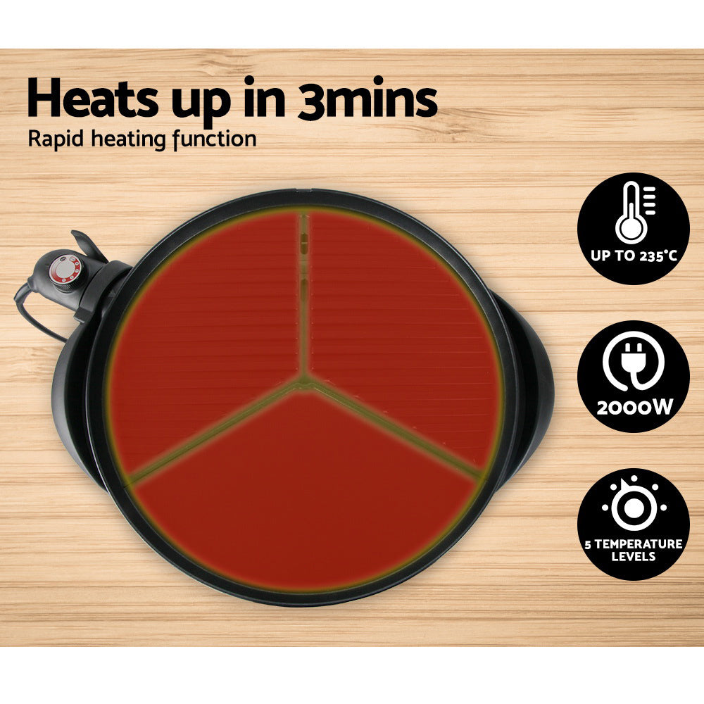 NNEDSZ Portable Electric BBQ With Stand-3