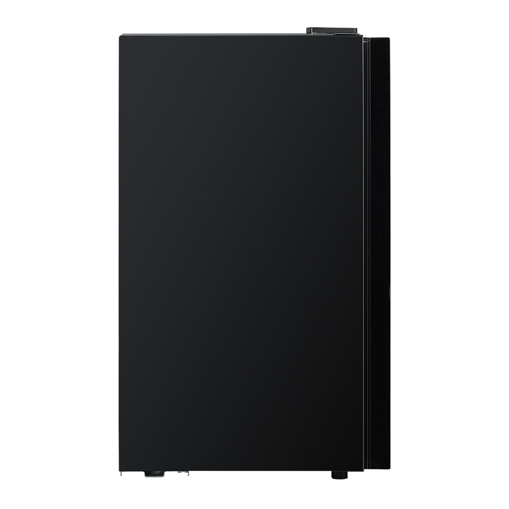 NNEDSZ 98L Bar Fridge Glass Door Mini Freezer Fridges Countertop Beverage Commercial-3