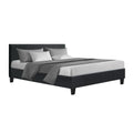 NNEDSZ Neo Bed Frame Fabric - Charcoal Queen-0