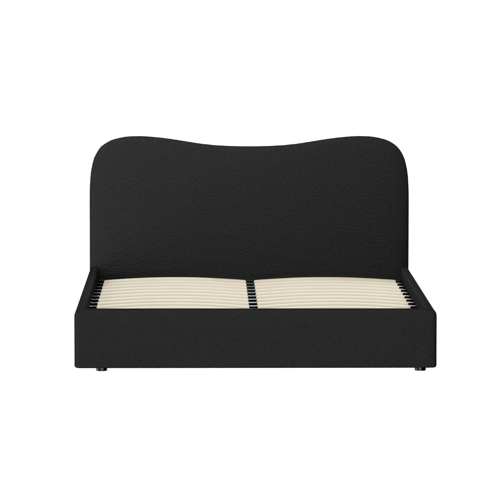 NNEDSZ Artiss Bed Frame Queen Size Boucle DARA-2