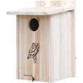 Sturdy Wood Bird House for Owls and Kestrels-0