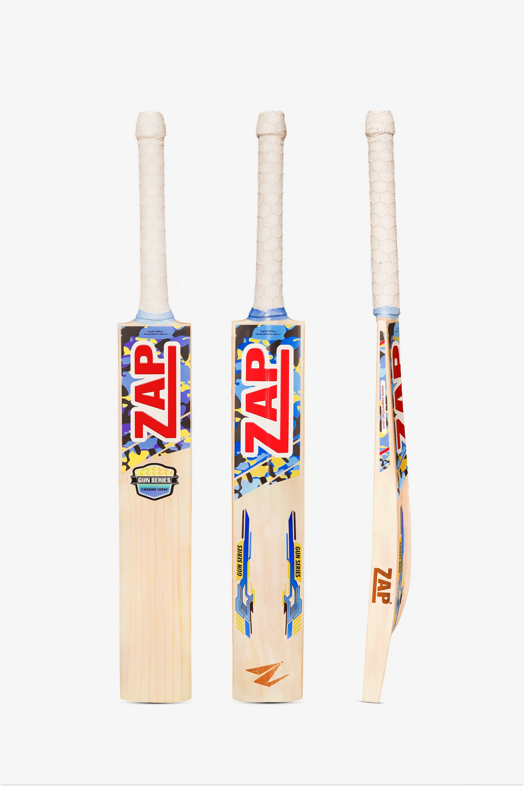 ZAP Gun Carbine 10000 English Willow Cricket Bat (Grade 2)-0