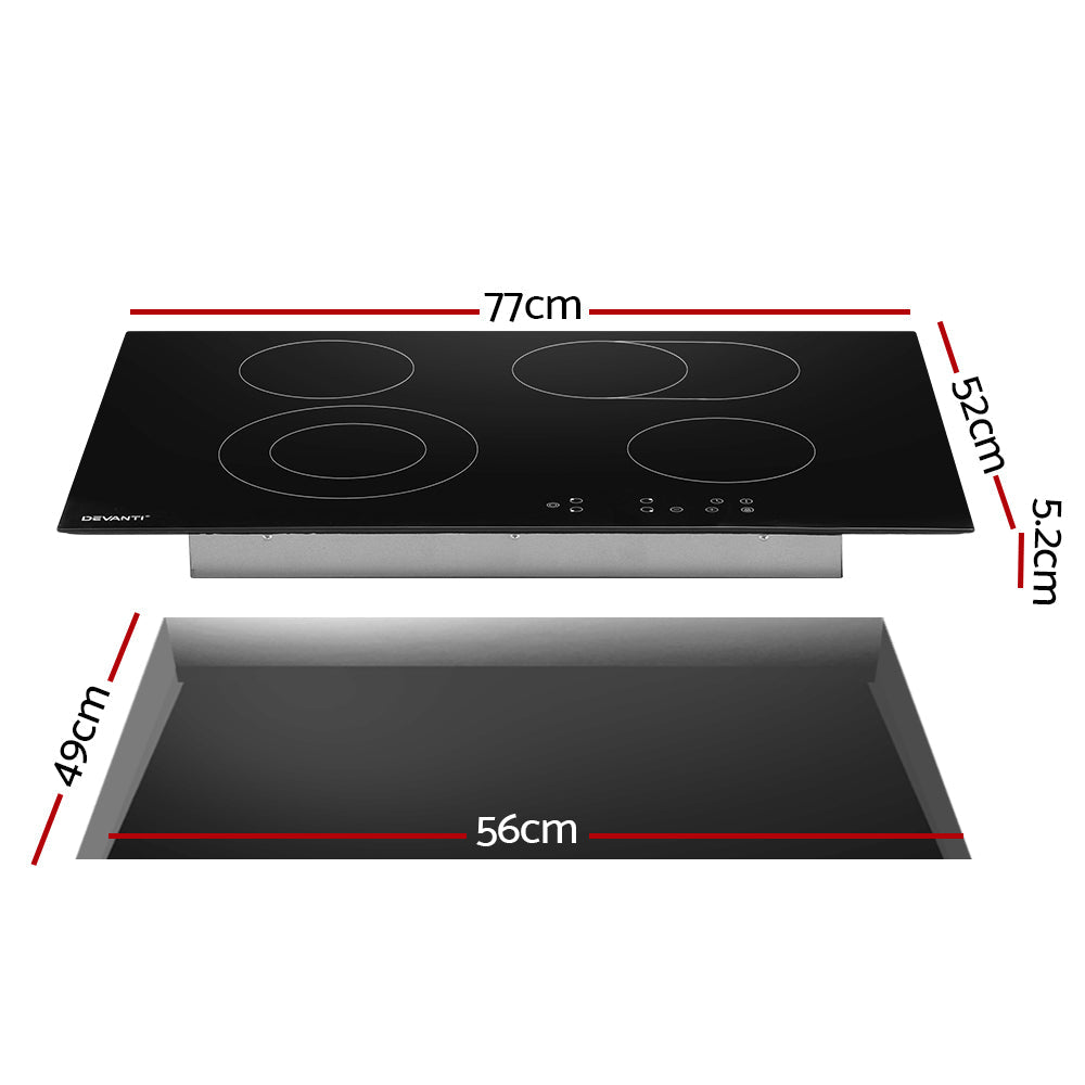 NNEDSZ Devanti Electric Ceramic Cooktop 77cm-1