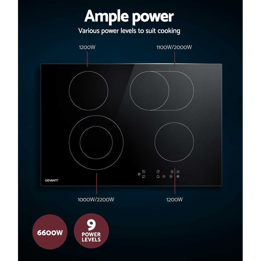 NNEDSZ Devanti Electric Ceramic Cooktop 77cm-4