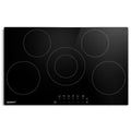 NNEDSZ 90cm Cooktop Electric Cook Top 5 Burner Stove Hob Touch Control 6-Zones-0
