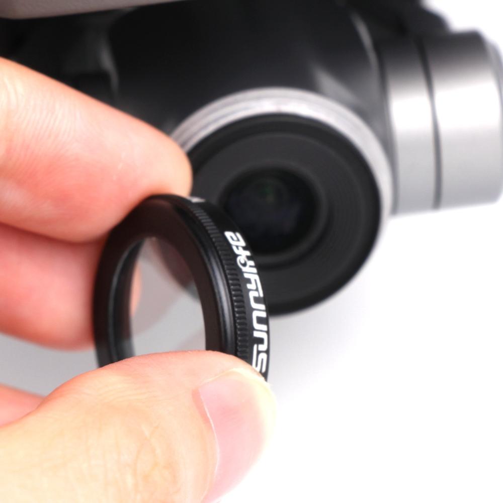 NNEIDS 6-In-1 Lens Filter Kit For Dji Mavic 2 / Zoom - Hd Mcuv Cpl Nd Filters-3