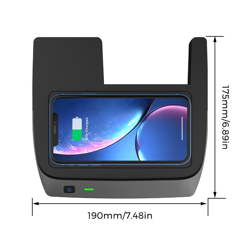 NNEIDS 10W Wireless Charger For 2016-2021 Honda Civic - Qi Standard-4