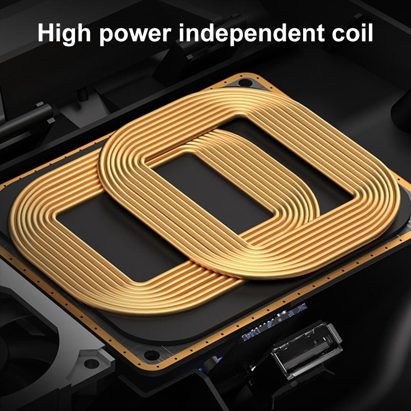NNEIDS 10W Wireless Charger For Volkswagen Teramont 2021 - Qi Standard Quick Charging-2