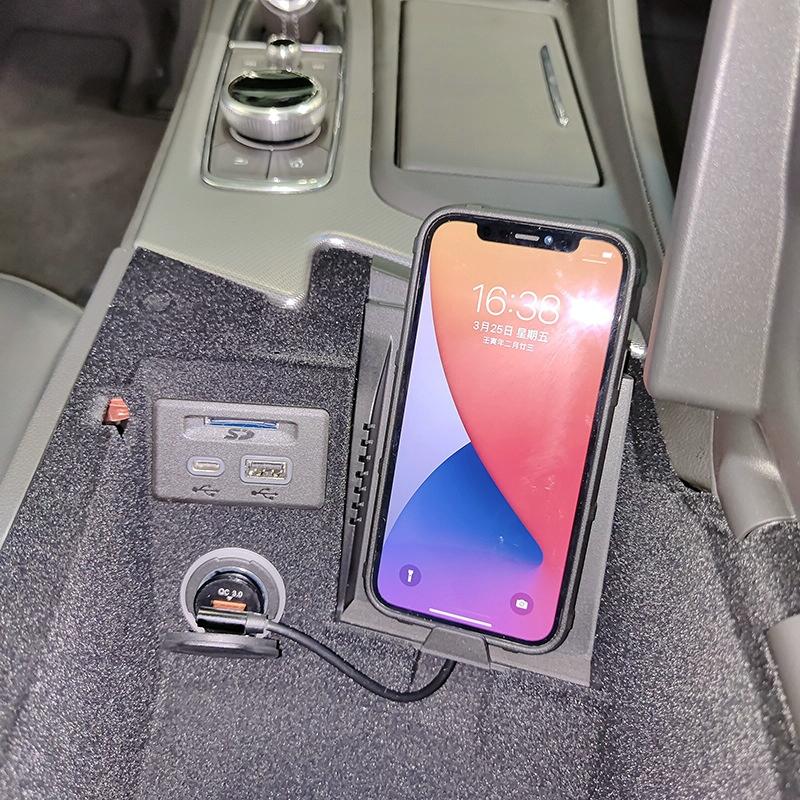 NNEIDS 15W Wireless Charger For Cadillac Ct5 2020-2022 - Qi Standard-4