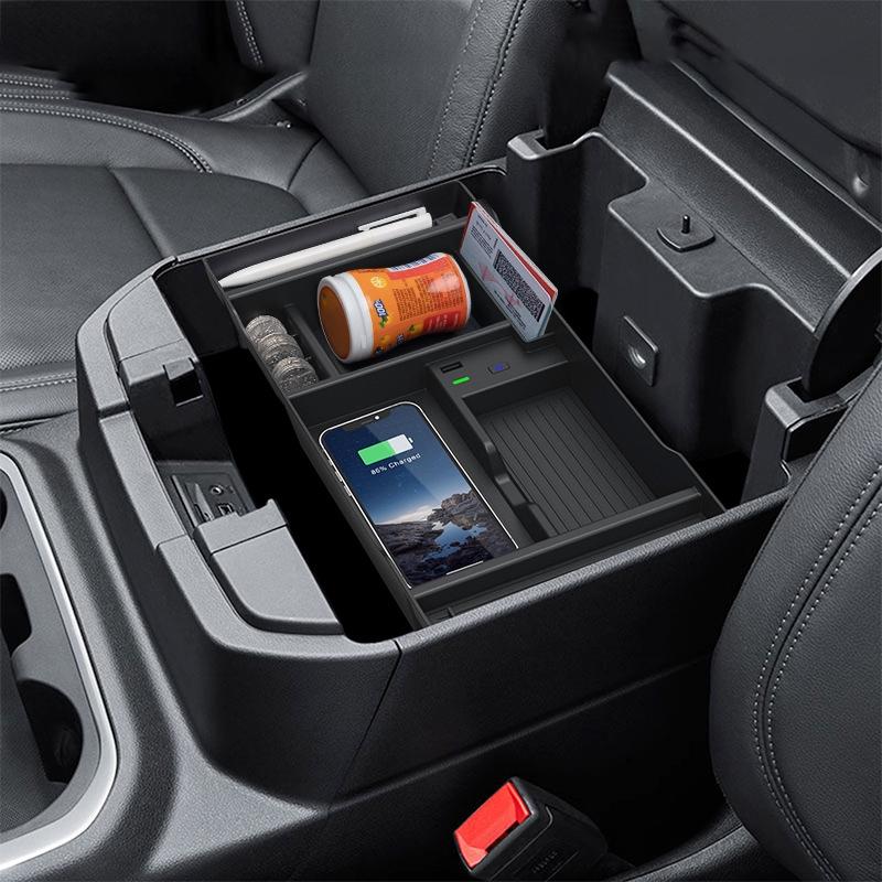 NNEIDS 15W Wireless Charger For Chevrolet Silverado 2019-2022 - Qi Standard-3