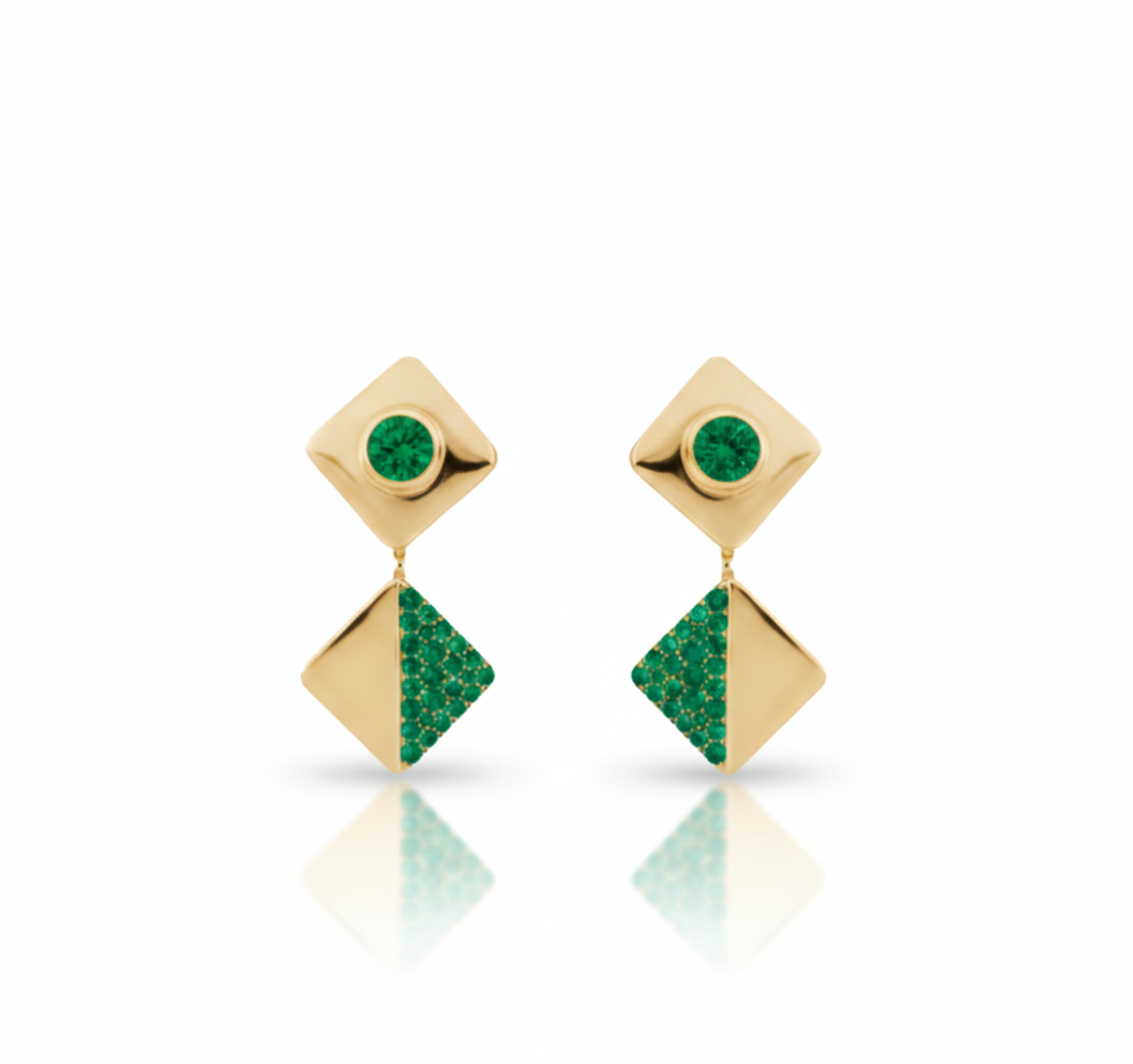 Célia Emerald Earrings-0