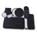 8 Piece Organic Cotton Castor Oil Wraps Pack