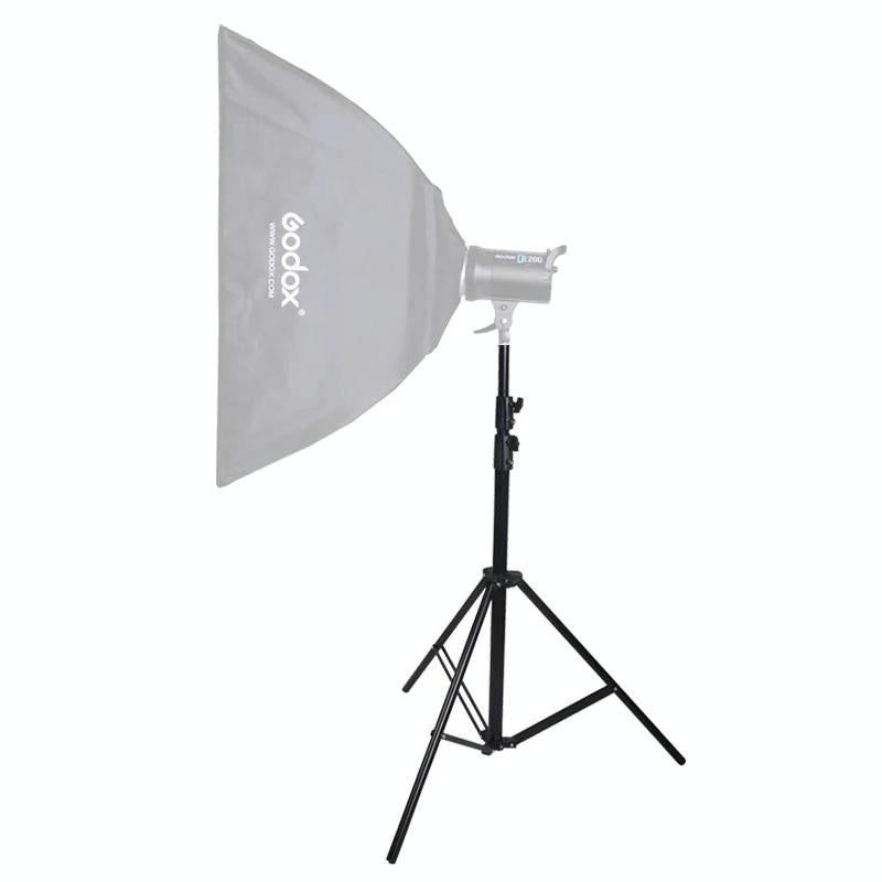 NNEIDS Aluminum Light Stand For Studio Flash - 1.9M Height - Black-3