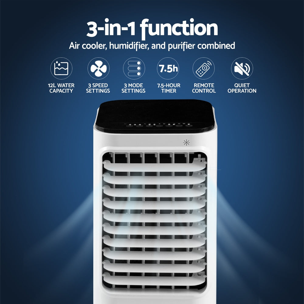 NNEDSZ 12L Evaporative Air Cooler Conditioner-3