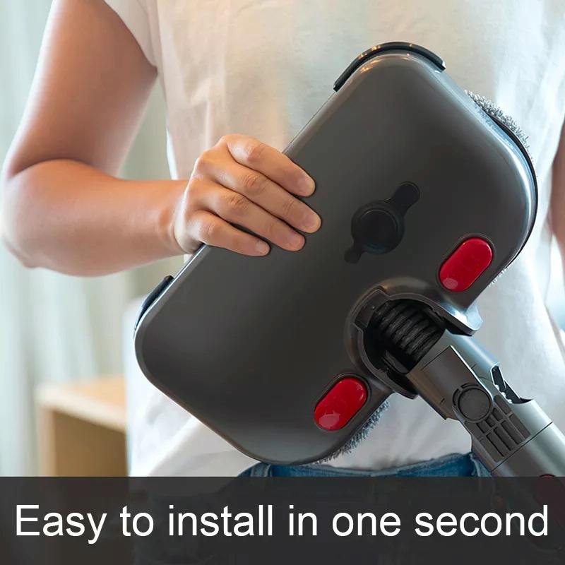 NNEIDS Dyson V6 Electric Wet / Dry Mopping Head With Water Tank-4