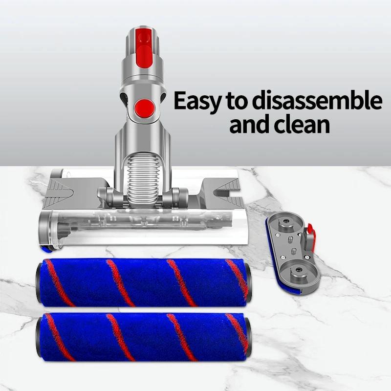 NNEIDS Universal Electric Floor Brush With Double Roller For Dyson Slim-2