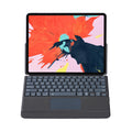 NNEIDS Backlit Bluetooth Keyboard Leather Case For Ipad Pro 12.9 - Black-0