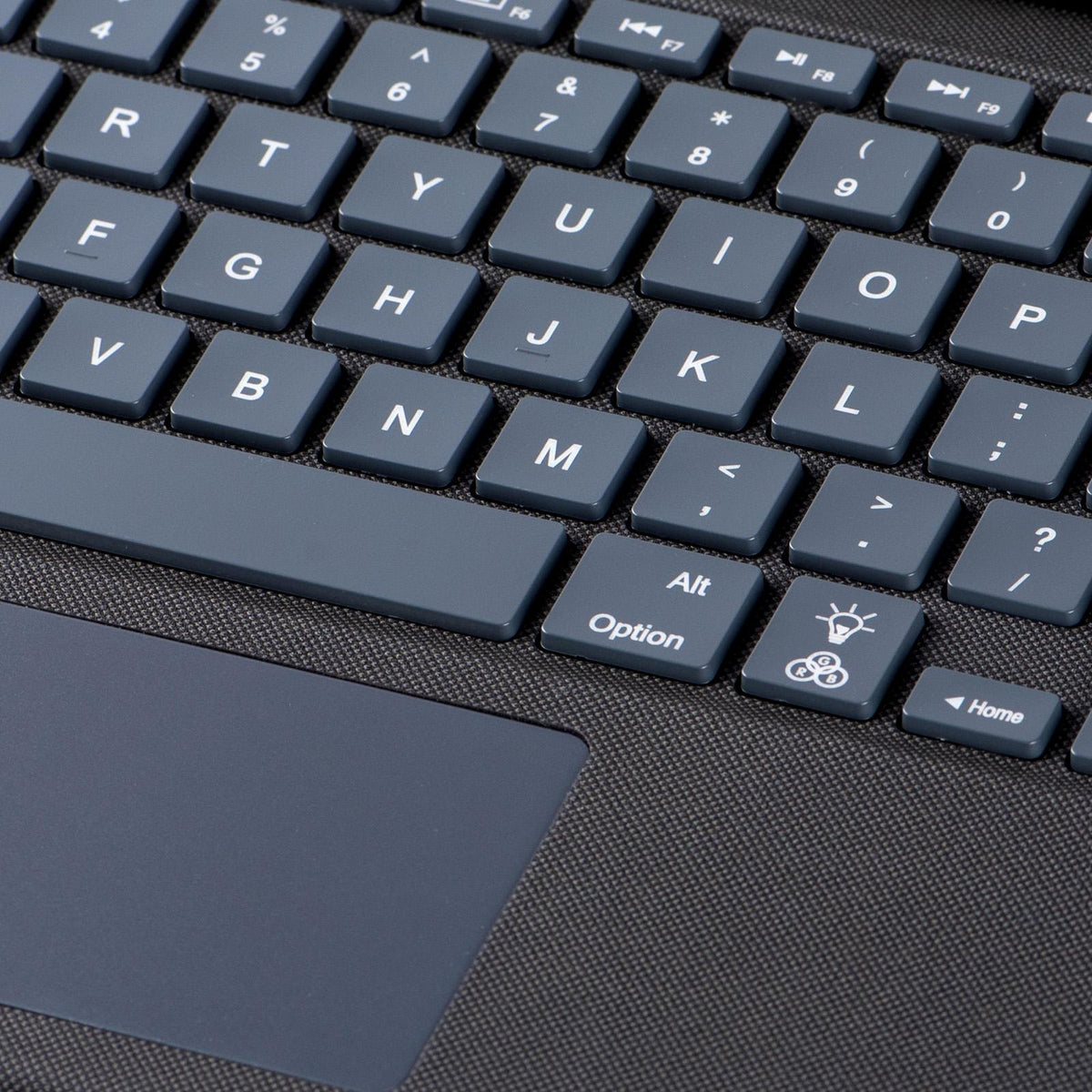 NNEIDS Backlit Bluetooth Keyboard Leather Case For Ipad Pro 12.9 - Black-4