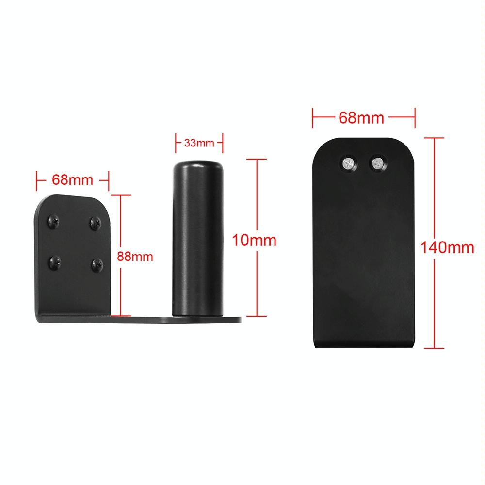 NNEIDS Bose S1 Pro / S1 Pro+ Metal Wall Mount Bracket - Black-1