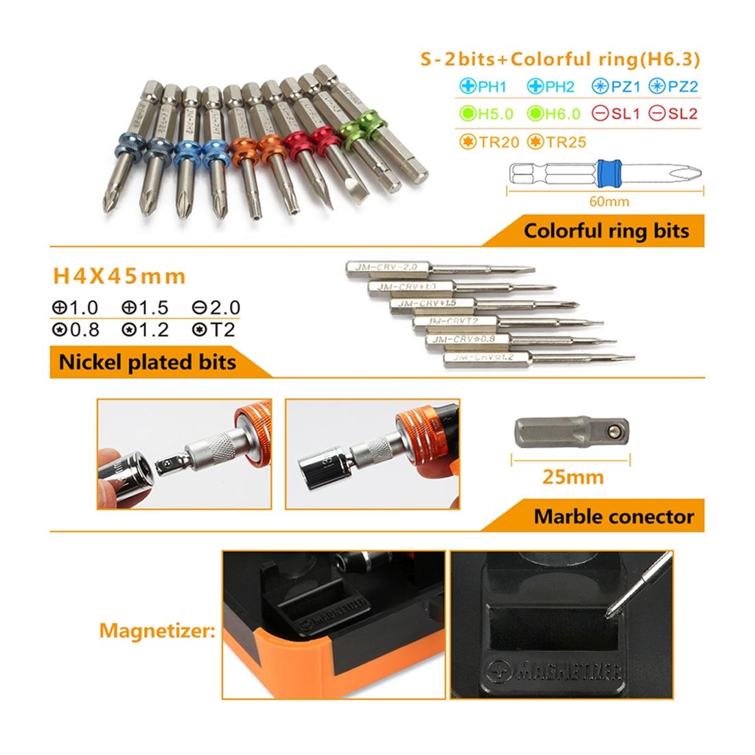 NNEIDS Professional 31-In-1 Screwdriver Repair Tool Set-3