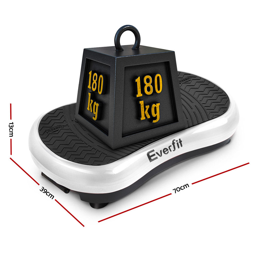 NNEDSZ Vibration Machine Plate Platform Body Shaper Home Gym Fitness White-1