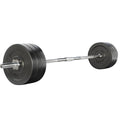 NNEDSZ 68kg Barbell Set Weight Plates Bar Lifting Bench 168cm-0