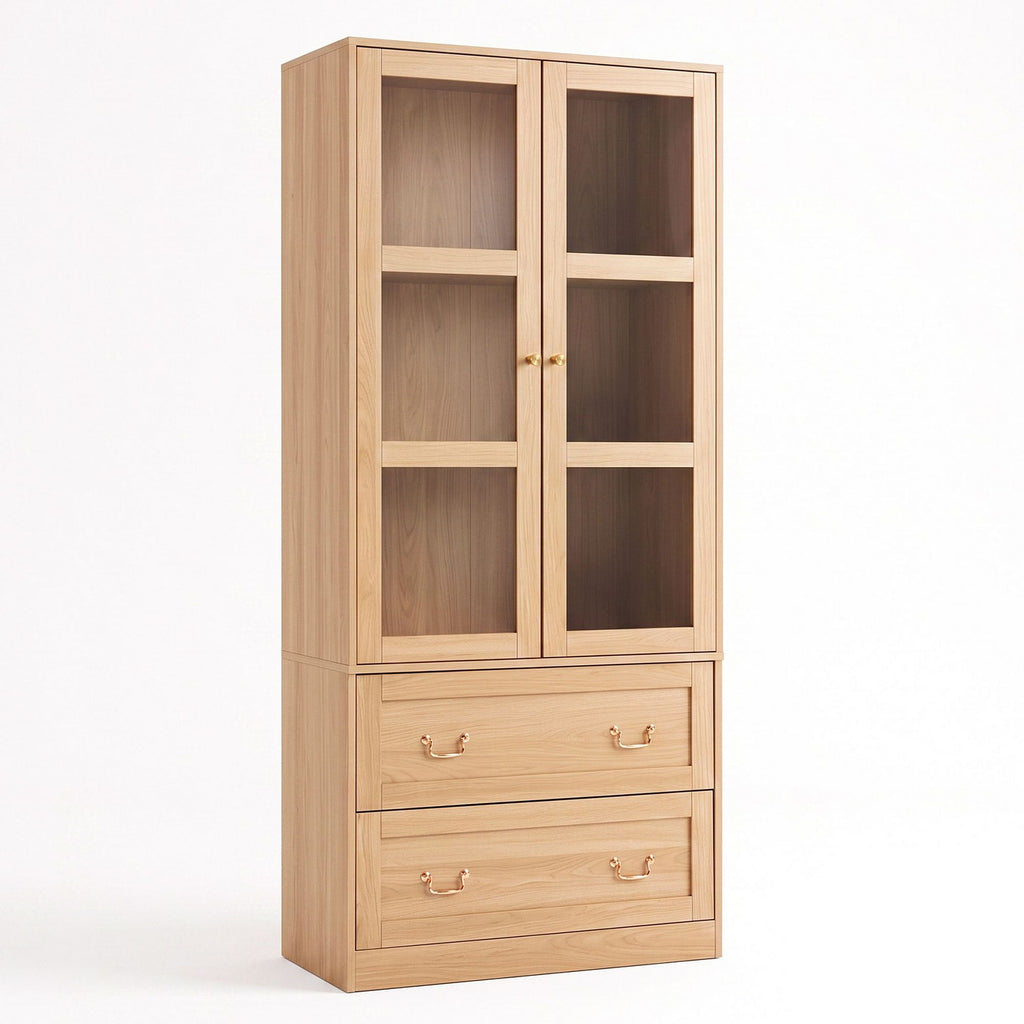 Artiss Buffet Sideboard Cabinet 180cm Hutch Storage Kitchen Drawer Door Wood-0