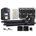 NNEDSZ Swing Gate Opener Auto 40W Solar Power Electric Remote Control 1000KG-0