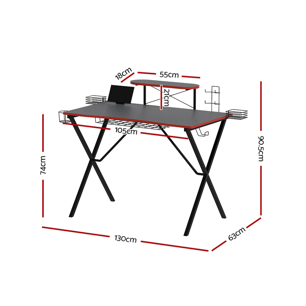 NNEDSZ Artiss Gaming Desk Computer Desks 105CM-1