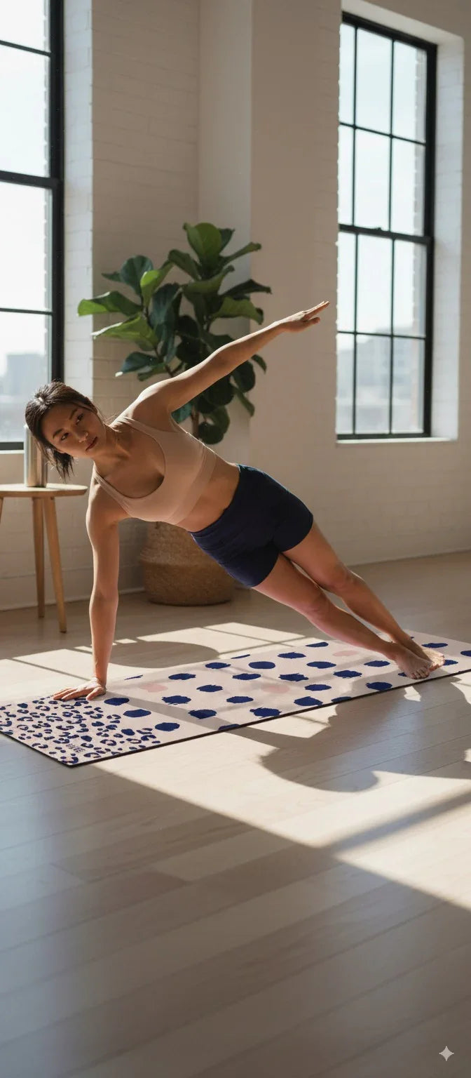 Yune Yoga BI83 Leopard 6mm Non-Slip Yoga Mat | Cushioned Grip, Easy-Clean-3