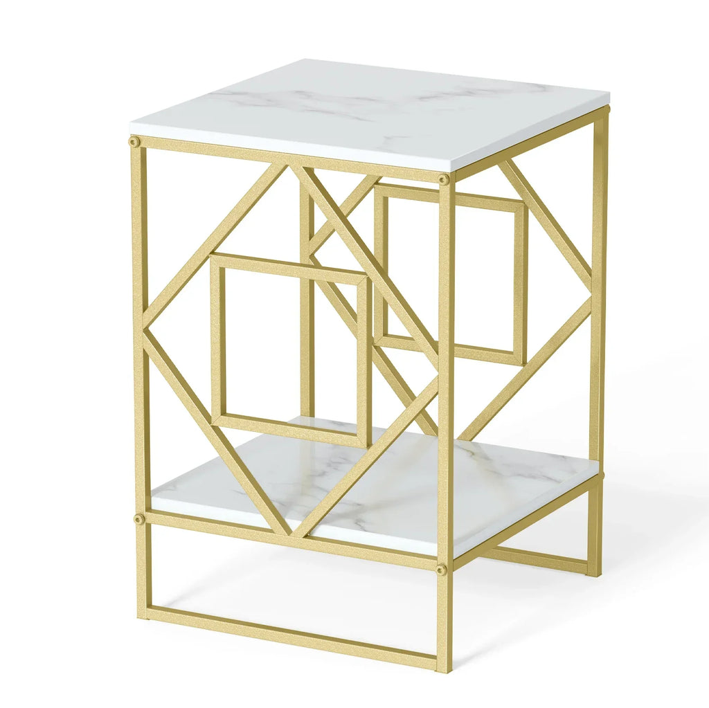 NNEOBA Luxury Marble Tea Coffee Cafe Table-4