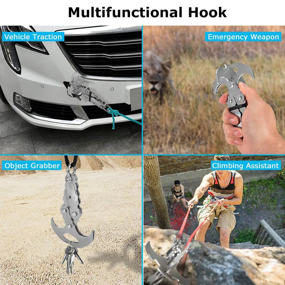 Outdoor Grappling Hook Multifunctional Gravity Hook-4