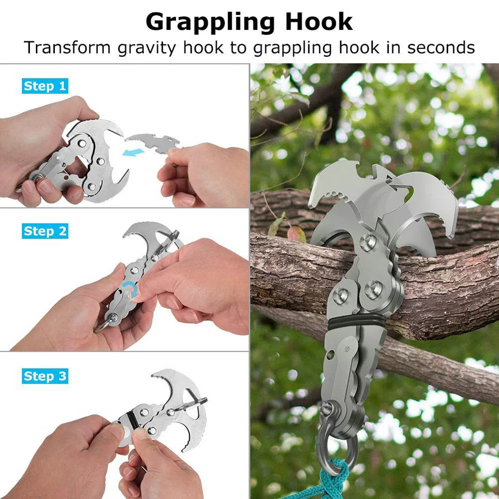 Outdoor Grappling Hook Multifunctional Gravity Hook-3
